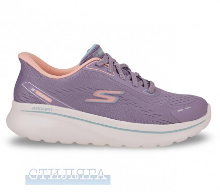 Skechers Кроссовки Skechers Slip-ins: GO WALK Arch Fit N-Joy 125840 MVE фиолетовые - Картинка 4