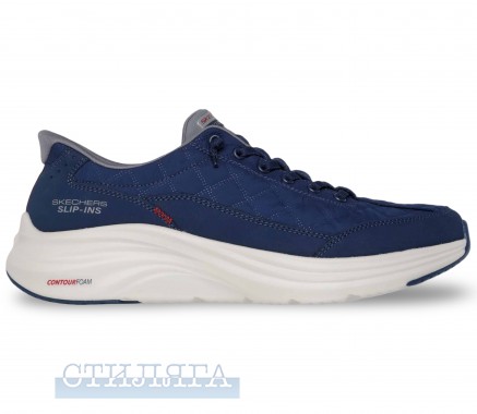 Skechers Кроссовки Skechers Slip-ins: Contour Foam - Cozy Fit 232619 NVGY синие - Картинка 1
