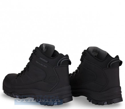 Skechers Ботинки Skechers Relaxed Fit: Relment - Daggett 204642 BBK чёрные - Картинка 5