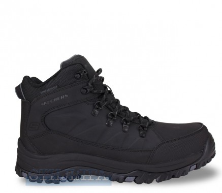 Skechers Ботинки Skechers Relaxed Fit: Relment - Daggett 204642 BBK чёрные - Картинка 7