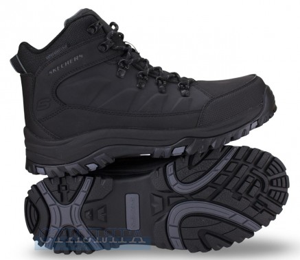 Skechers Ботинки Skechers Relaxed Fit: Relment - Daggett 204642 BBK чёрные - Картинка 9