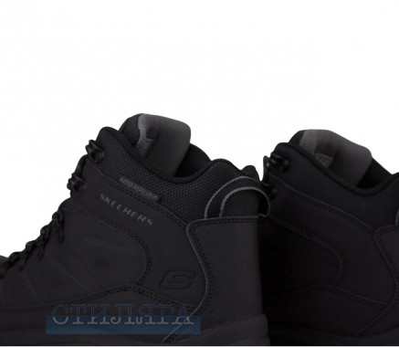 Skechers Ботинки Skechers Relaxed Fit: Relment - Daggett 204642 BBK чёрные - Картинка 11