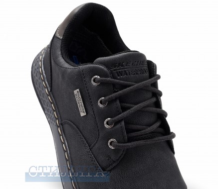 Skechers Туфли Skechers Relaxed Fit: Garlan - Pryor 205234 BLK чёрные - Картинка 7