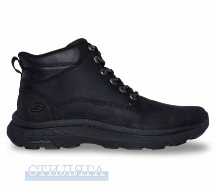 Skechers Черевики Skechers Relaxed Fit: Pollard - Waylon 205333 BBK чорні - Картинка 1