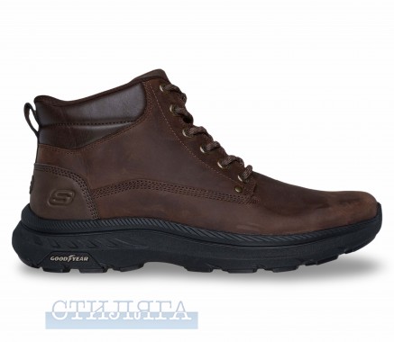 Skechers Ботинки Skechers Relaxed Fit: Pollard - Waylon 205333 COC коричневые - Картинка 1
