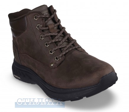Skechers Ботинки Skechers Relaxed Fit: Pollard - Waylon 205333 COC коричневые - Картинка 3