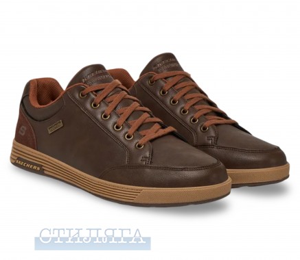 Skechers Кеди низькі Skechers Cavell – Sparkman 210944 CHOC коричневі - Картинка 2