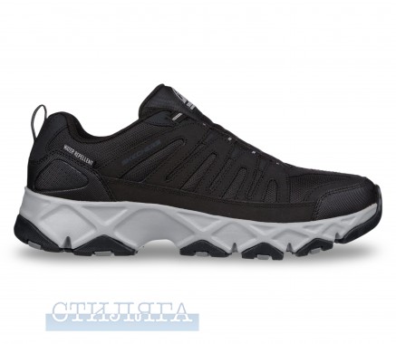 Skechers Кросівки Skechers Relaxed Fit: Crossbar – Cedar 237345 BKGY чорні - Картинка 1