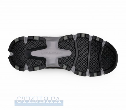 Skechers Кросівки Skechers Relaxed Fit: Crossbar – Cedar 237345 BKGY чорні - Картинка 4