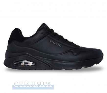 Skechers Кроссовки Skechers Uno - Tailored Air 183007 BBK чёрные - Картинка 1