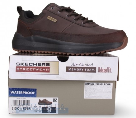 Skechers Кросiвки Skechers Parnell 210951 RDBR коричневі - Картинка 6