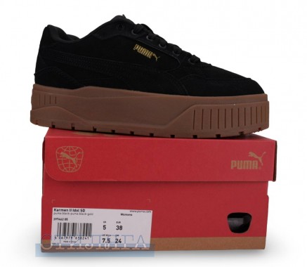 Puma Кросівки Puma Karmen II Idol Suede 39746205 чорні - Картинка 5