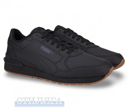 Puma Кросівки Puma ST Runner v4 Leather 39906812 чорні - Картинка 1