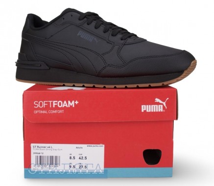 Puma Кросівки Puma ST Runner v4 Leather 39906812 чорні - Картинка 6