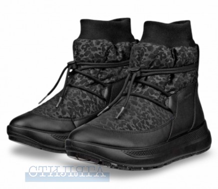 Ecco Ботинки зимние ECCO Solice 42022361405 чёрные - Картинка 2