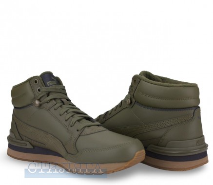 Puma Черевики Puma ST Runner v4 Mid 40289306 оливкові - Картинка 2