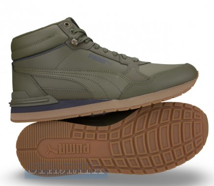 Puma Черевики Puma ST Runner v4 Mid 40289306 оливкові - Картинка 6