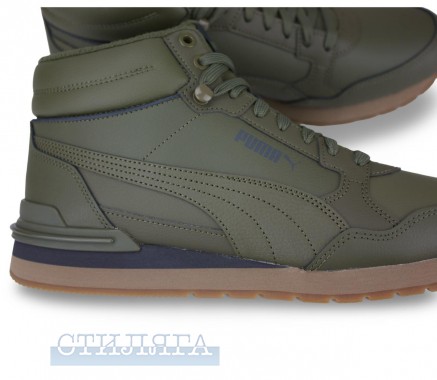 Puma Черевики Puma ST Runner v4 Mid 40289306 оливкові - Картинка 7