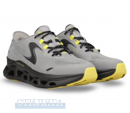Skechers Кросівки Skechers Glide-Step Altus 232921 GYBK сірі - Картинка 3