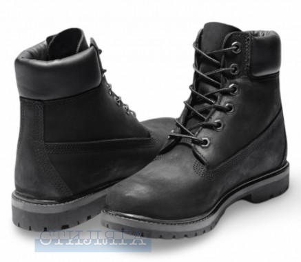 Timberland Черевики Timberland Premium 6-Inch Waterproof TB18658A001 чорні - Картинка 3