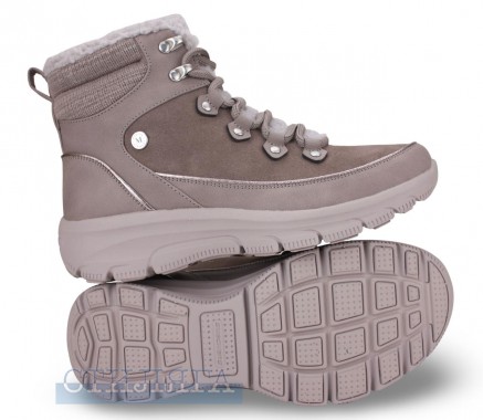 Skechers Ботинки зимние Skechers Relaxed Fit: Easy Going - Winter Road 2 188013 DKTP коричневые - Картинка 9