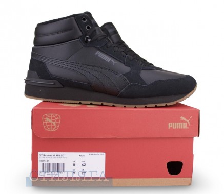 Puma Черевики Puma ST Runner v4 Mid SD 40289401 чорні - Картинка 8