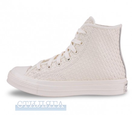 Converse Кеди Converse Chuck 70 Woven Leather A16402C бежеві - Картинка 4