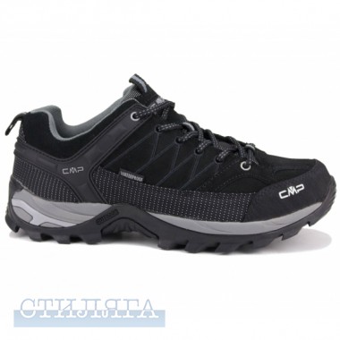 Cmp Кросівки CMP Rigel Low Trekking Shoes Wp 3Q13247-73UC Black  - Картинка 3