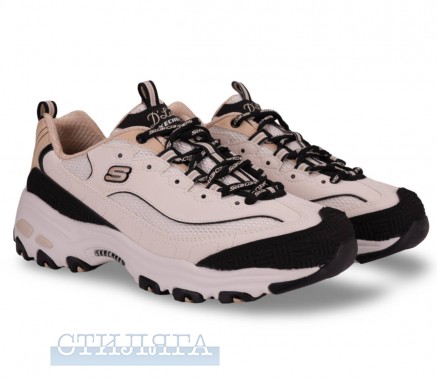 Skechers Кроссовки Skechers D'Lites – Retro Rewind 150536 NTBK бежевые - Картинка 1