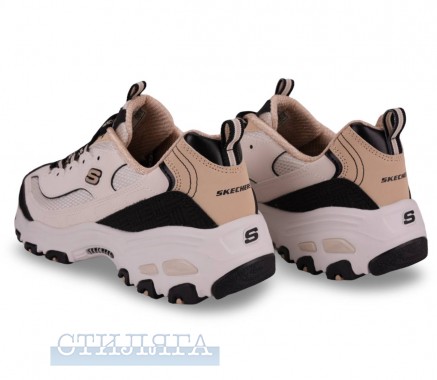 Skechers Кроссовки Skechers D'Lites – Retro Rewind 150536 NTBK бежевые - Картинка 6
