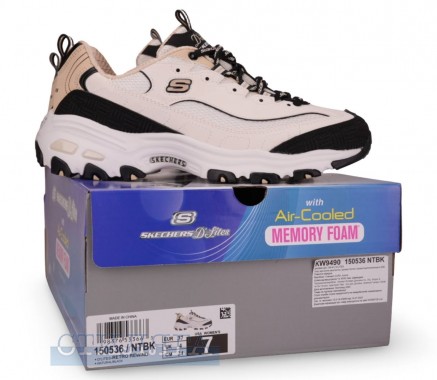 Skechers Кроссовки Skechers D'Lites – Retro Rewind 150536 NTBK бежевые - Картинка 8