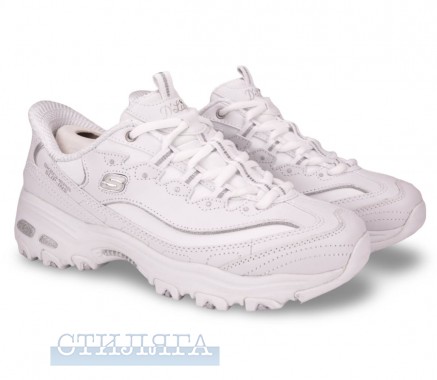 Skechers Кроссовки Skechers Slip-ins: D'Lites – Winning Choice 150541 WSL белые - Картинка 1