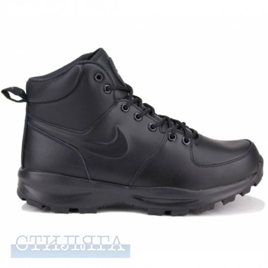 Nike Ботинки nike manoa leather 454350-003 42(8,5)(р) black/black кожа - Картинка 3