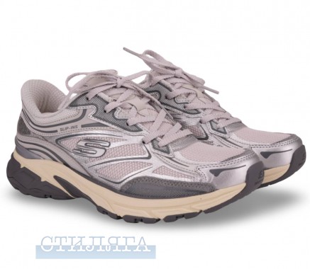 Skechers Кроссовки Skechers Slip-Ins: Stamina Sport 150710 SIL серебристые - Картинка 1