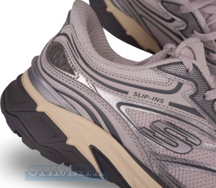 Skechers Кроссовки Skechers Slip-Ins: Stamina Sport 150710 SIL серебристые - Картинка 10