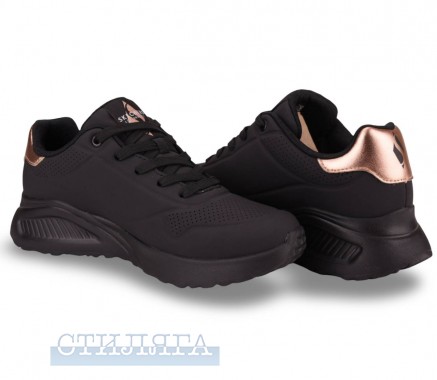 Skechers Кроссовки Skechers Uno Lite – Shimmer Along 177291 BBK чёрные - Картинка 2