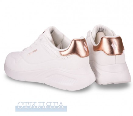 Skechers Кросівки Skechers UNO Lite - Shimmer Along 177291 WHT білі - Картинка 5