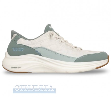 Skechers Кроссовки Skechers Slip-ins: Contour Foam - Cozy Fit 150404 SAGE зелёные - Картинка 1