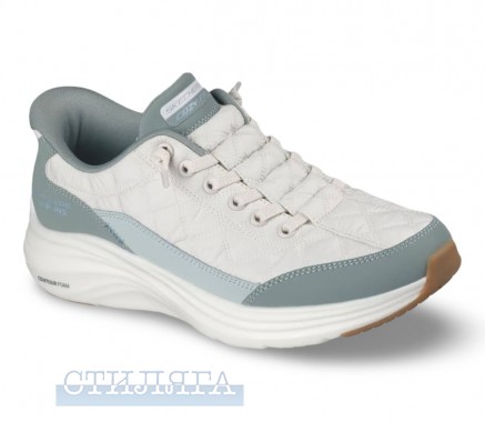 Skechers Кроссовки Skechers Slip-ins: Contour Foam - Cozy Fit 150404 SAGE зелёные - Картинка 2