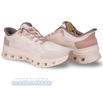 Skechers Кроссовки Skechers Glide-Step Pro-Pure Motion 150428 NTBR бежевые - Картинка 2