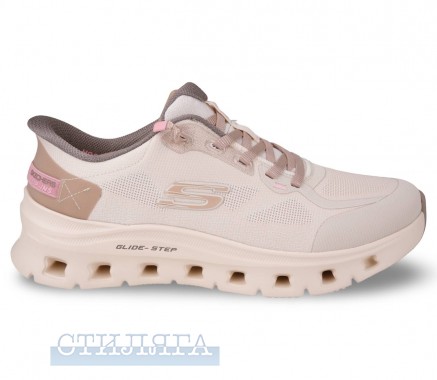 Skechers Кроссовки Skechers Glide-Step Pro-Pure Motion 150428 NTBR бежевые - Картинка 3