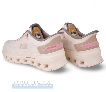 Skechers Кроссовки Skechers Glide-Step Pro-Pure Motion 150428 NTBR бежевые - Картинка 5