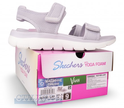 Skechers Босоножки Skechers Summits 163158 LAV фиолетовые - Картинка 8