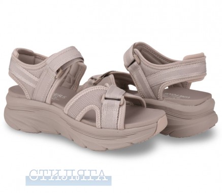 Skechers Босоножки Skechers D'Lux Walker 163585 TPE бежевые - Картинка 2