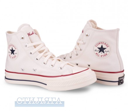 Converse Кеди Converse Chuck 70 HI Valentine's Day A19060C білі - Картинка 2