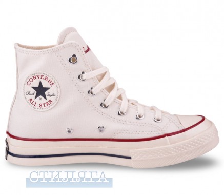 Converse Кеди Converse Chuck 70 HI Valentine's Day A19060C білі - Картинка 3