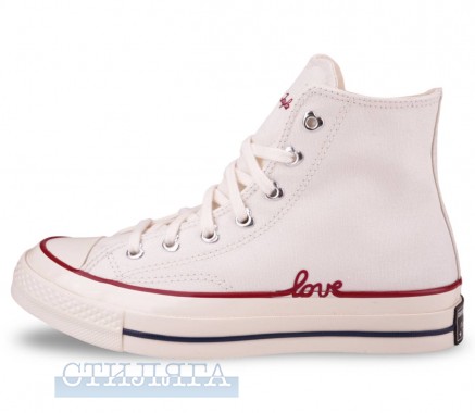Converse Кеди Converse Chuck 70 HI Valentine's Day A19060C білі - Картинка 4