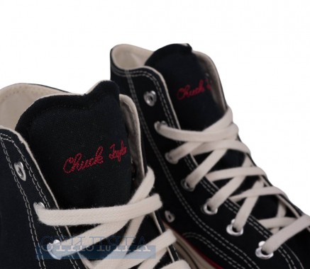 Converse Кеды Converse Chuck 70 HI Valentine's Day A19061C чёрные - Картинка 8