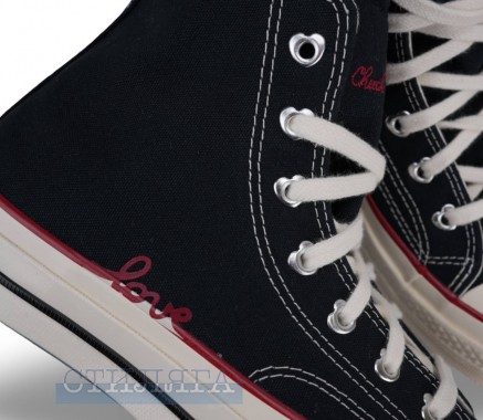 Converse Кеды Converse Chuck 70 HI Valentine's Day A19061C чёрные - Картинка 10