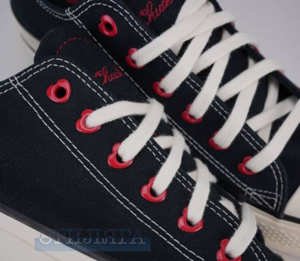 Converse Кеды Converse Chuck Taylor All Star Lift OX Valentine's Day A19059C чёрные - Картинка 9